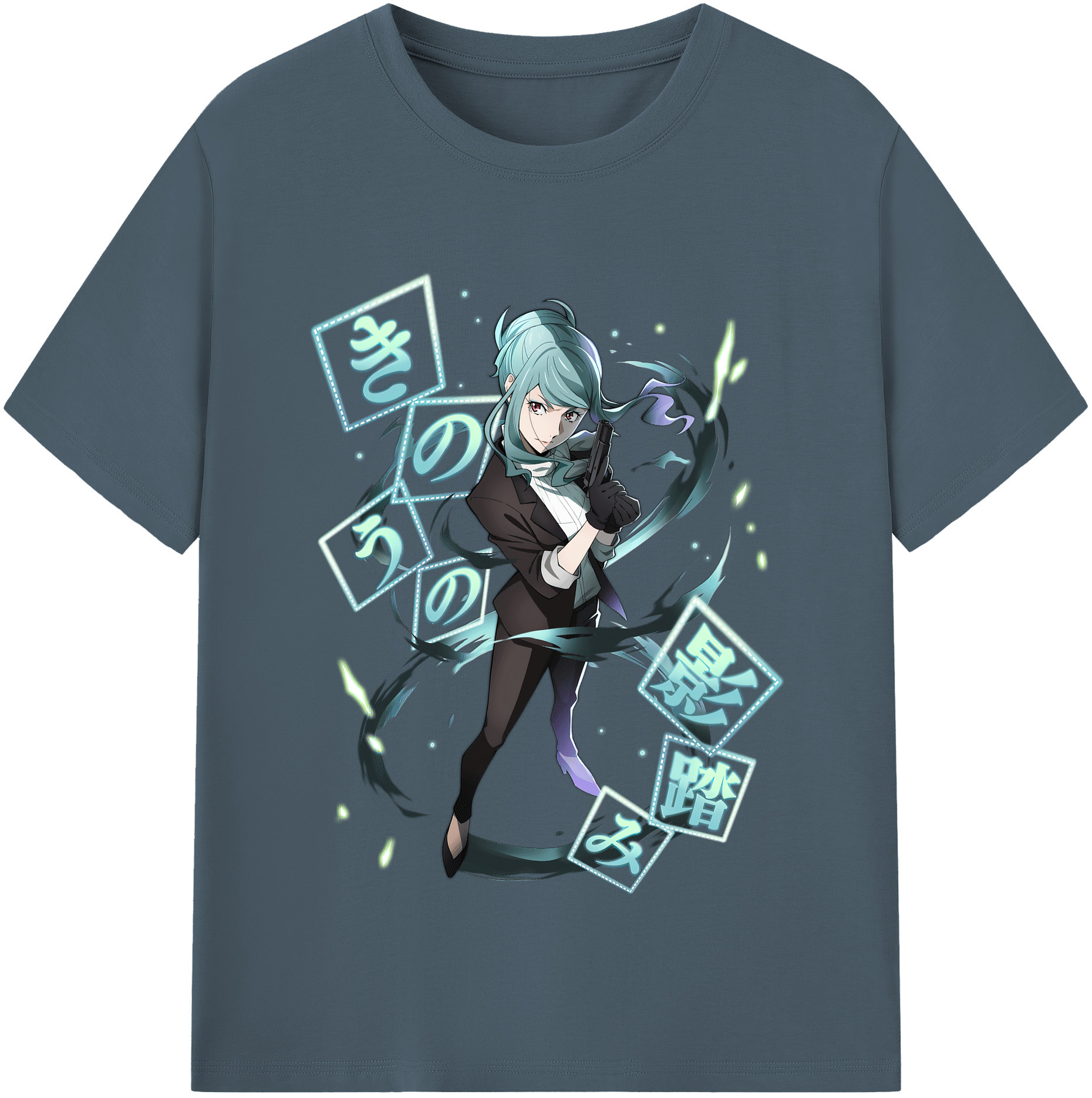 （画像用） 文豪ストレイドッグス Bungo Stray Dogs 綿100％半袖Tシャツ（フロントプリント）